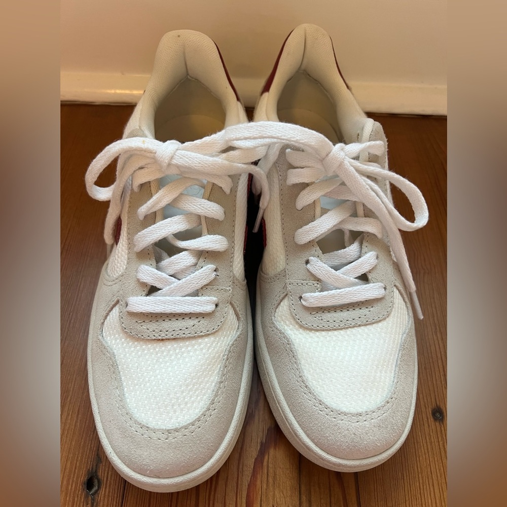 Veja Women V-10 mesh white/marsala size 7 - Picture 2 of 8